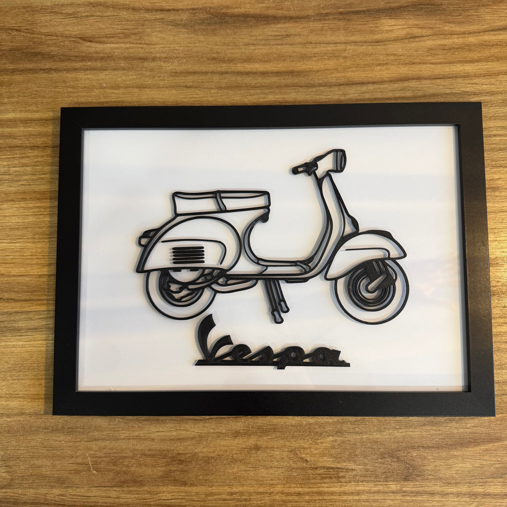Siluett Vespa
